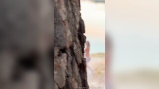 Jordyx126 Get Naked By Campfire And Suck On Big Dick In Threesome