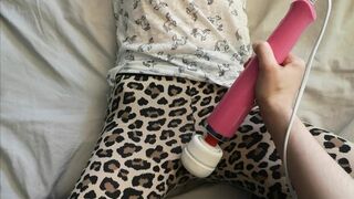 Cute Lesbian sub Begs to Cum || Loud, Screaming, Trembling, Intense Orgasm